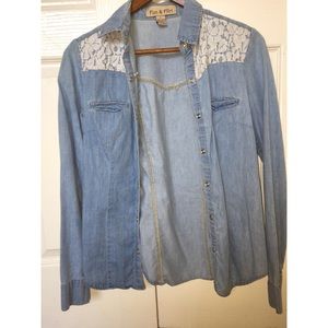 Denim shirt